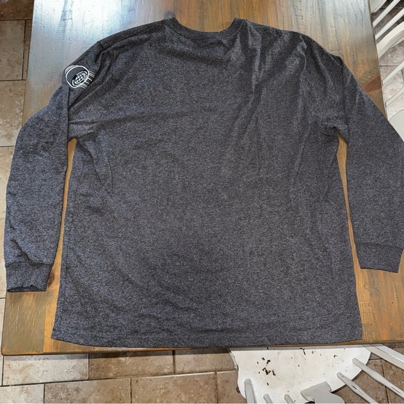 Carhartt Men's Loose Fit Heavyweight Long-Sleeve Pocket Henley Gray T-Shirt XL - Picture 9 of 9